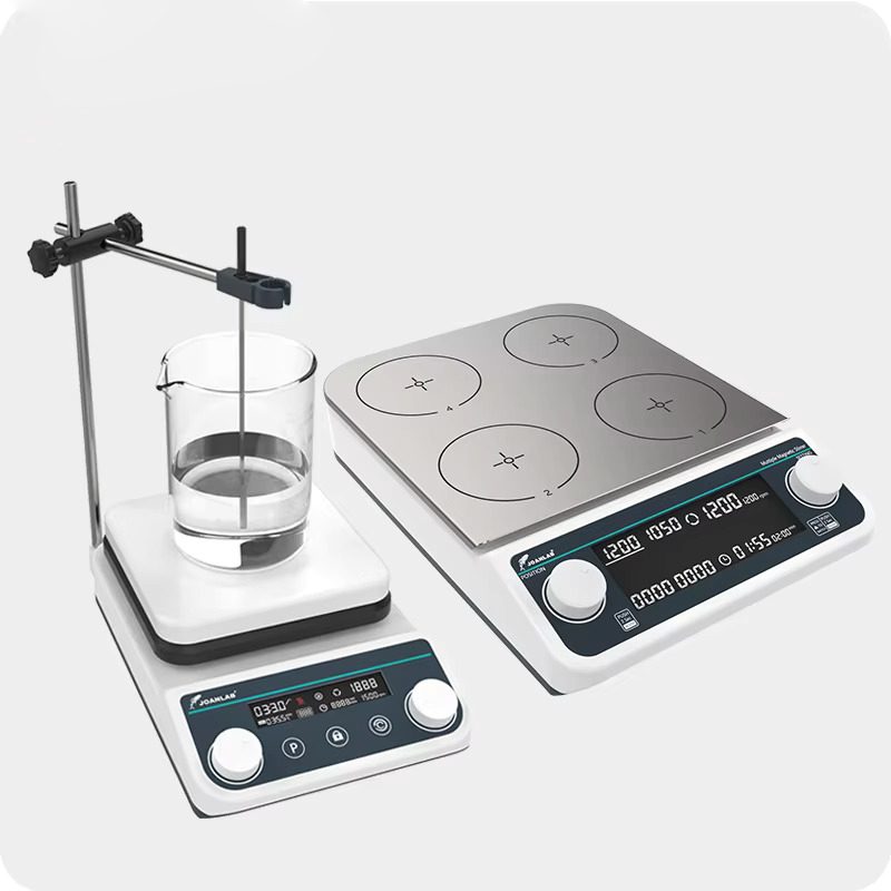 Lab Magnetic Stirrer Hot Plate - シングル複数磁気スターラー加熱スターラーラボサーモスタットデジタルディスプレイ磁気ミキサーホットプレート 110-220V