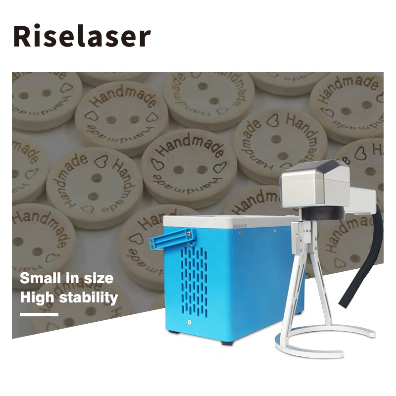 Fiber Laser Marking Machine 30W - ポータブルミニファイバーレーザーマーキングマシン 20W 30W 50W ハンドヘルドステンレス鋼タグレーザーマーキングマシン