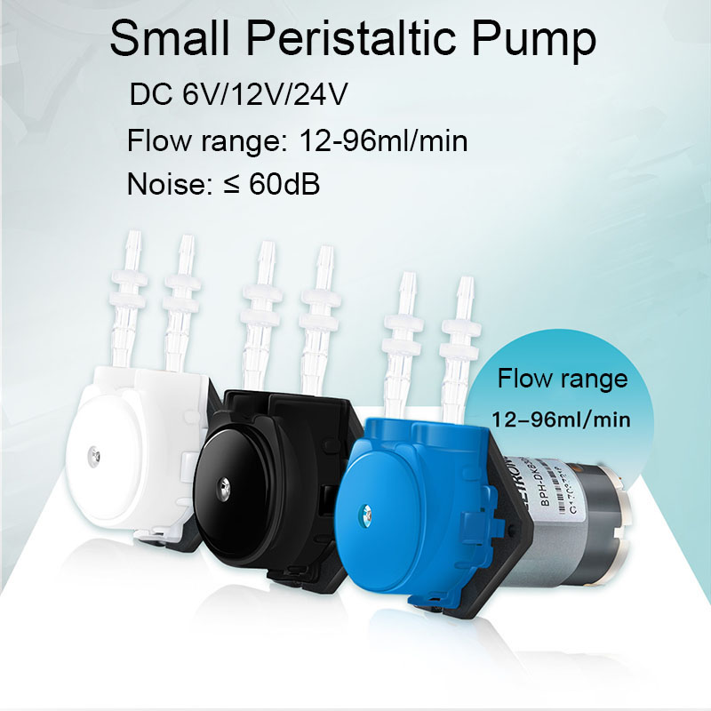 小型蠕動ポンプ DC 6V/12V/24V ドージングポンプ - Mini Peristaltic Pump 12V のレビューと価格