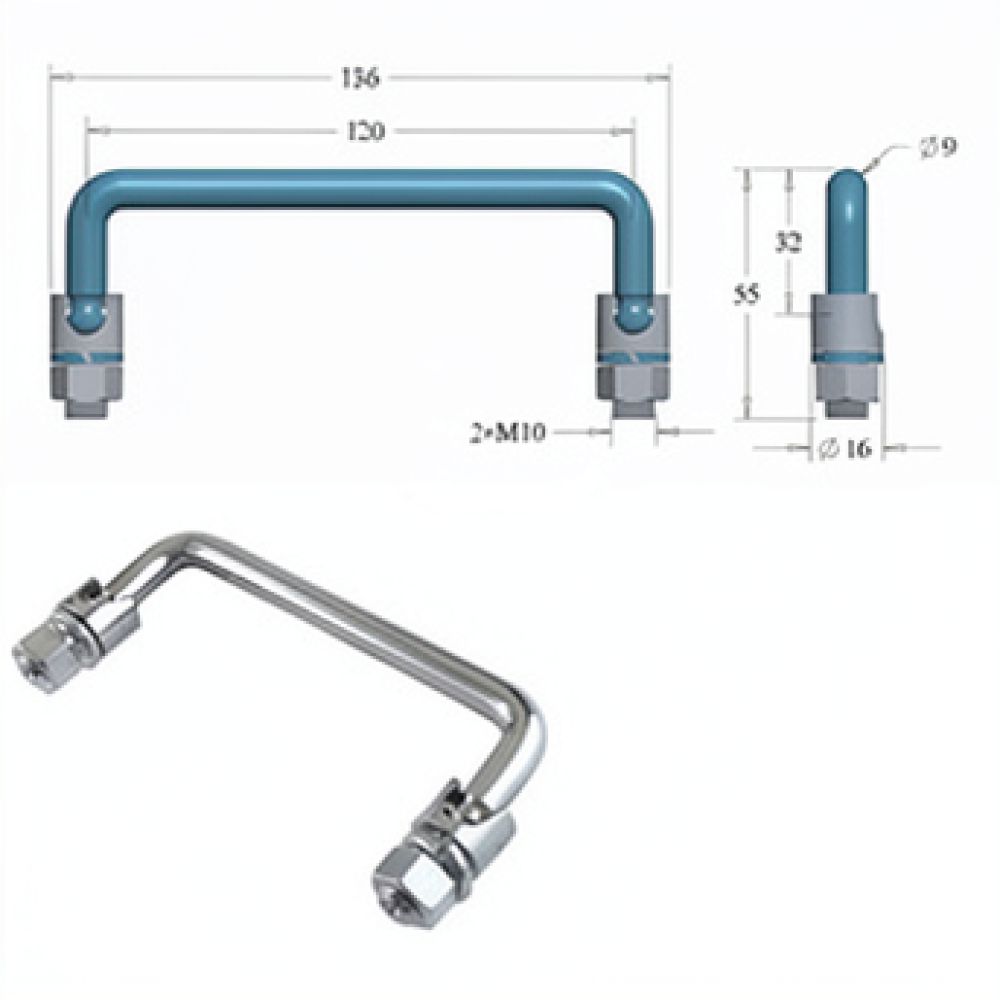 産業用機器キャビネットや工具箱に取り付け可能な、表面に埋め込 - Industrial Tools のレビューと価格